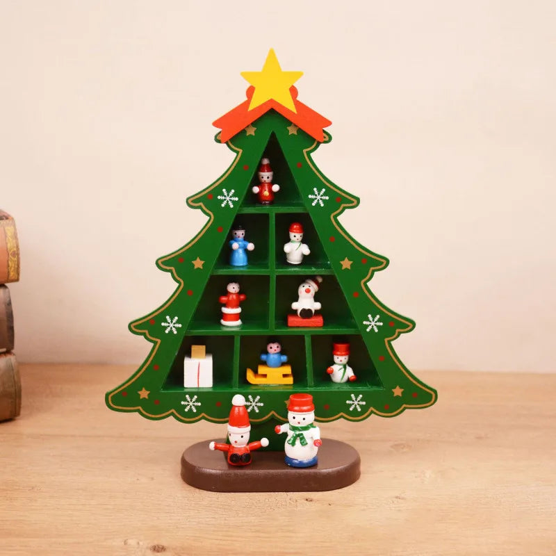 Christmas Decorations Wooden Tree