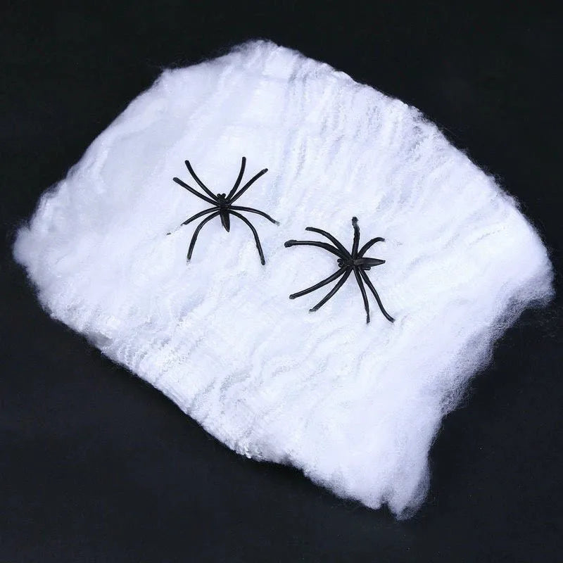 Halloween Party Scene Props Spider Web