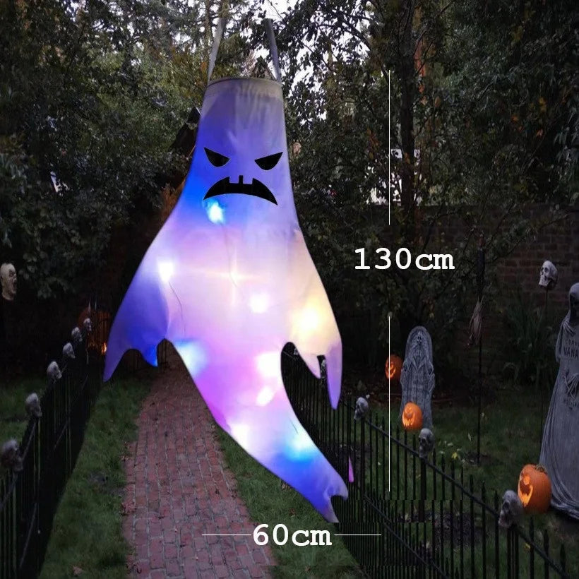 Halloween Ghost Hanging with LED Light