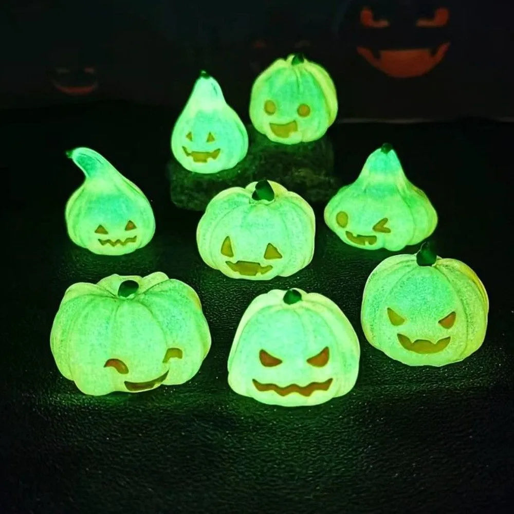 Halloween ghost luminous pumpkin lantern