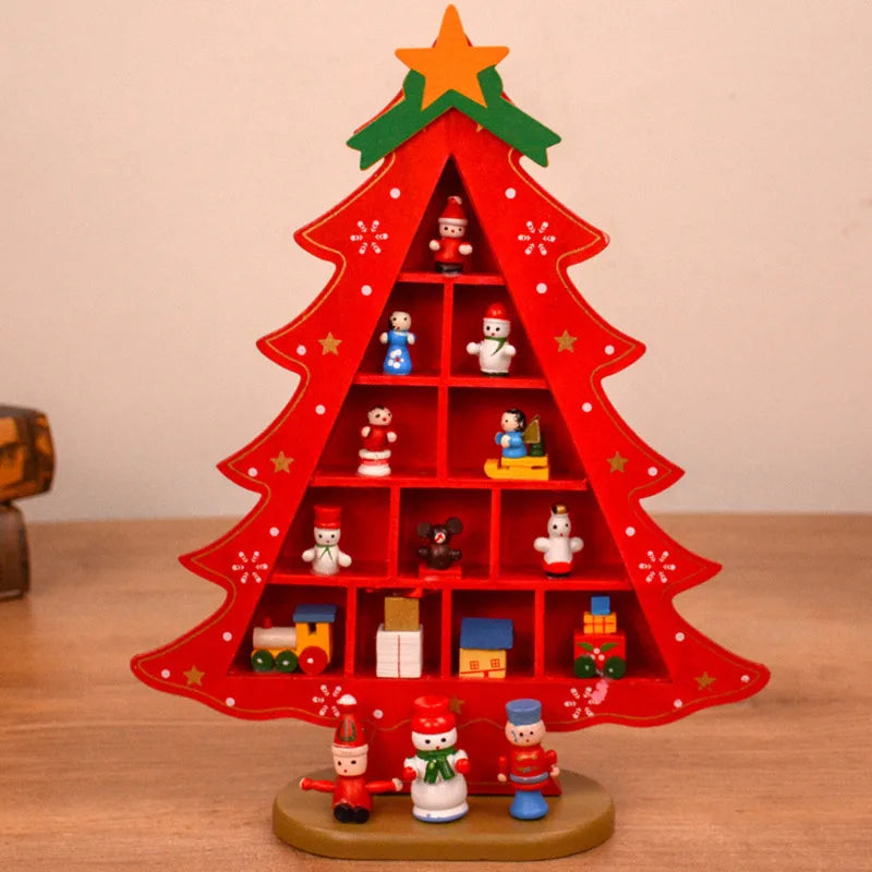 Christmas Decorations Wooden Tree