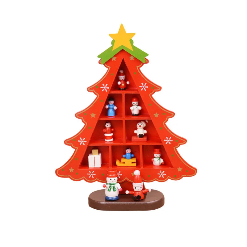 Christmas Decorations Wooden Tree