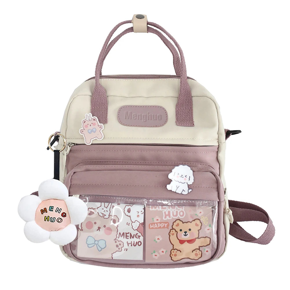 Korean Style Women Cute Waterproof Travel Rucksack