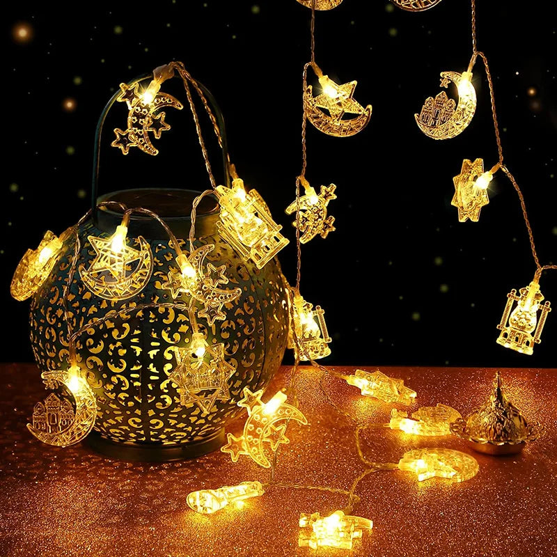 1-10M Led String moon star Hanging String Lamp