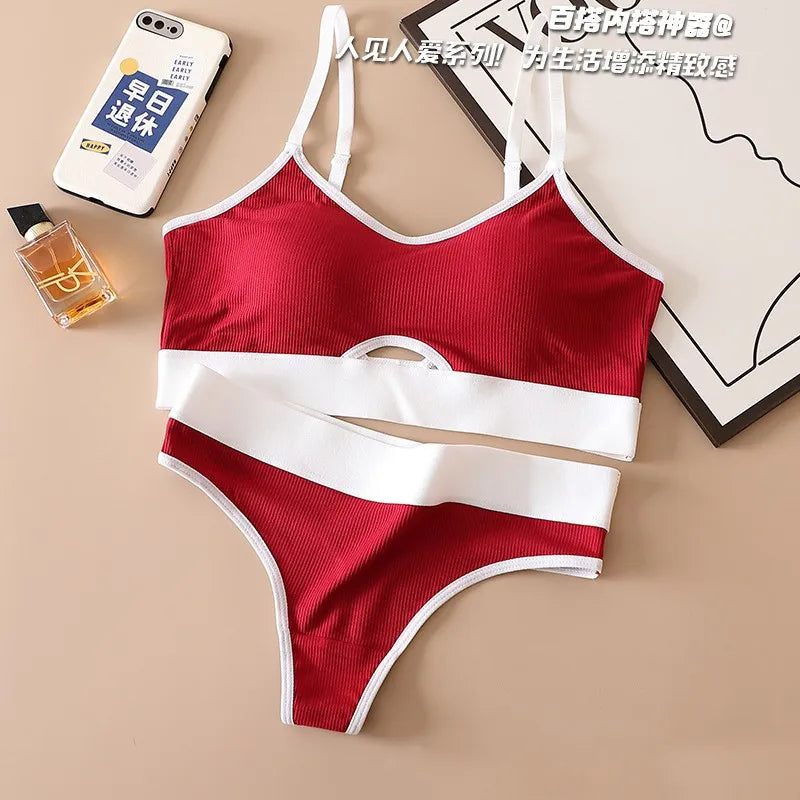 Women's Sports Comfort Bra And Panties Set