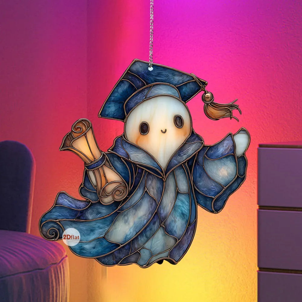Halloween Ghost 2D Ghost Hanging Decorations