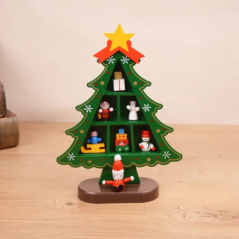 Christmas Decorations Wooden Tree