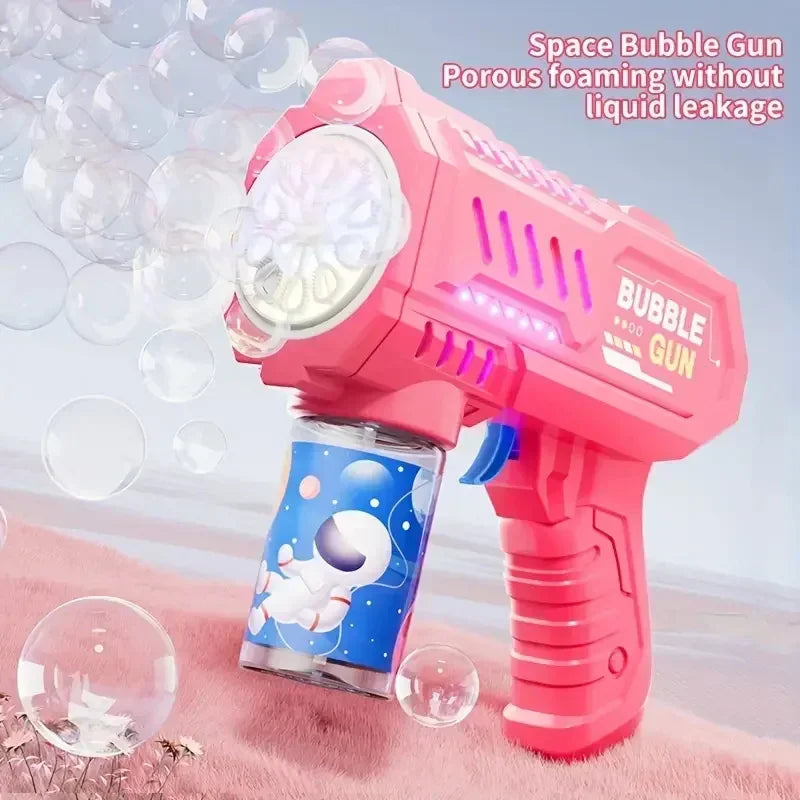 Automatic Electric Bubble Gun for Kids