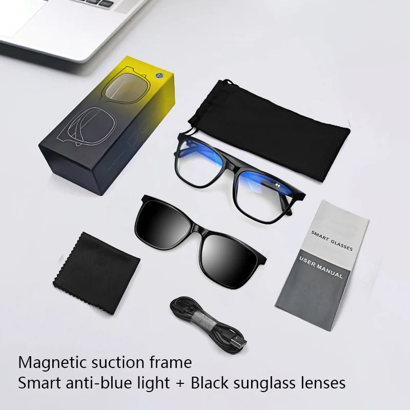 Hot GS05 Smart Glasses 2 in 1 UV Protection Polarized  Music Sunglasses