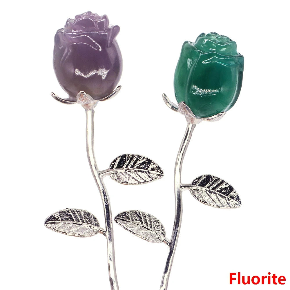 Crystal Rose Flower - Valentine's Day Love Gifts