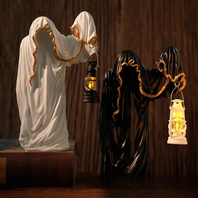 Halloween Decoration Ghost Wizard Lantern