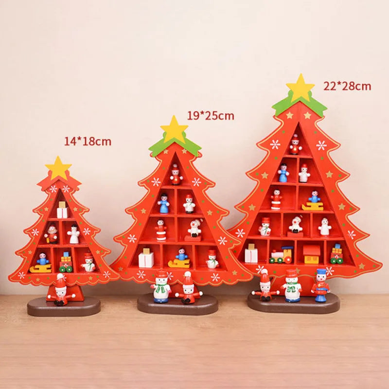 Christmas Decorations Wooden Tree