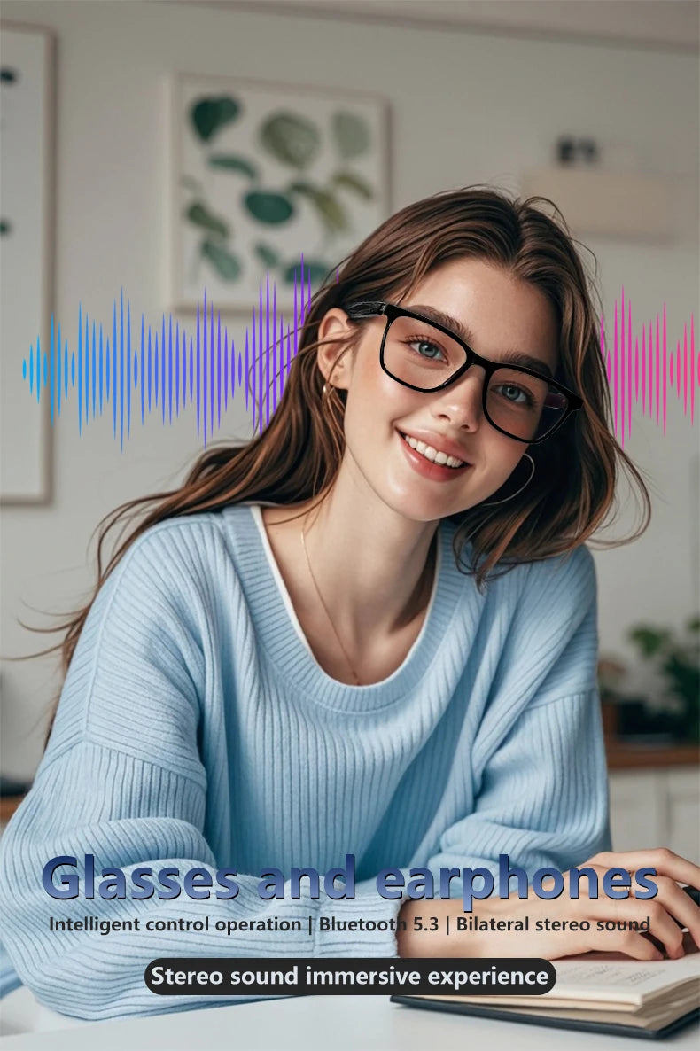 Hot GS05 Smart Glasses 2 in 1 UV Protection Polarized  Music Sunglasses