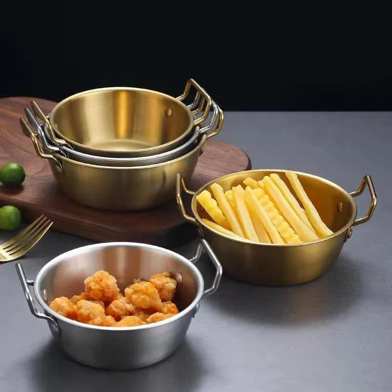 Korean Cuisine Stainless Steel Mixing Bowls
