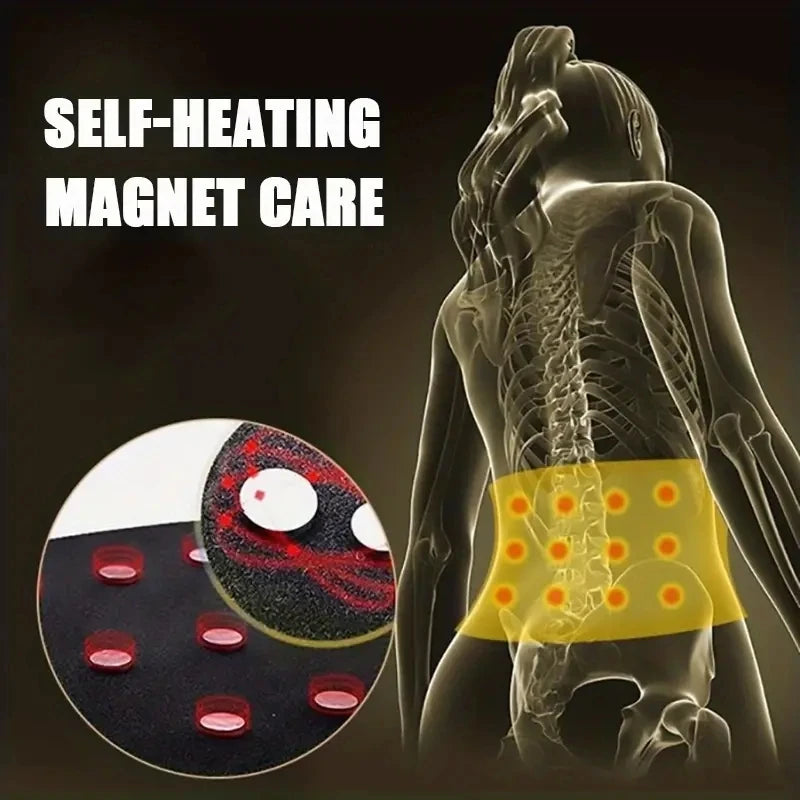 Adjustable Self-heating Magnetic Therapy Waist Massage Belt