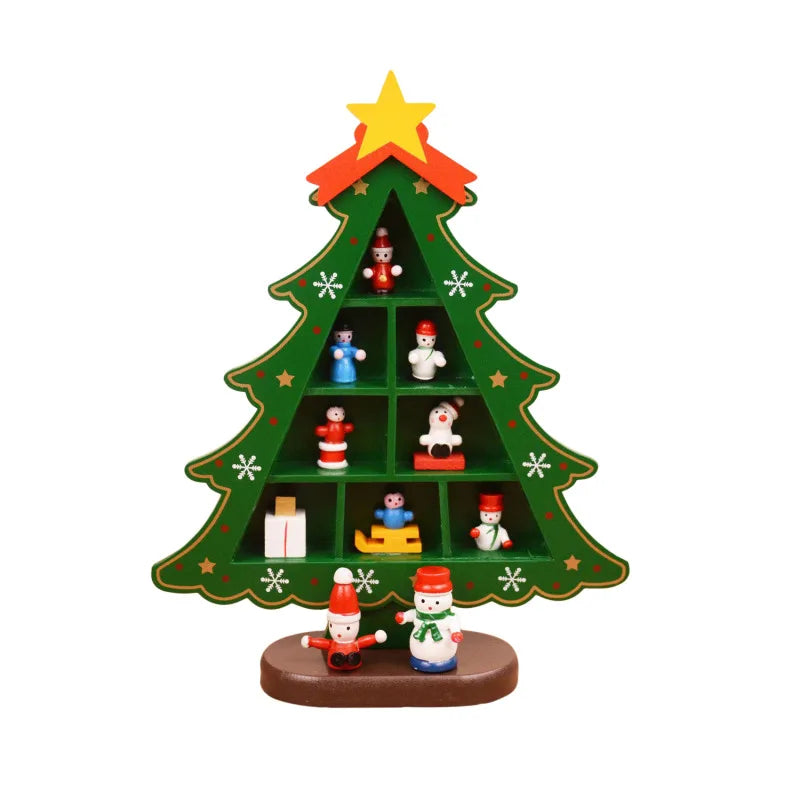 Christmas Decorations Wooden Tree