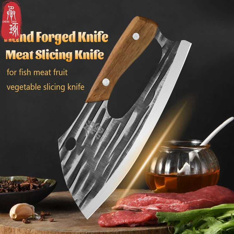 Effort Saving Stainless Steel Forged Knife
