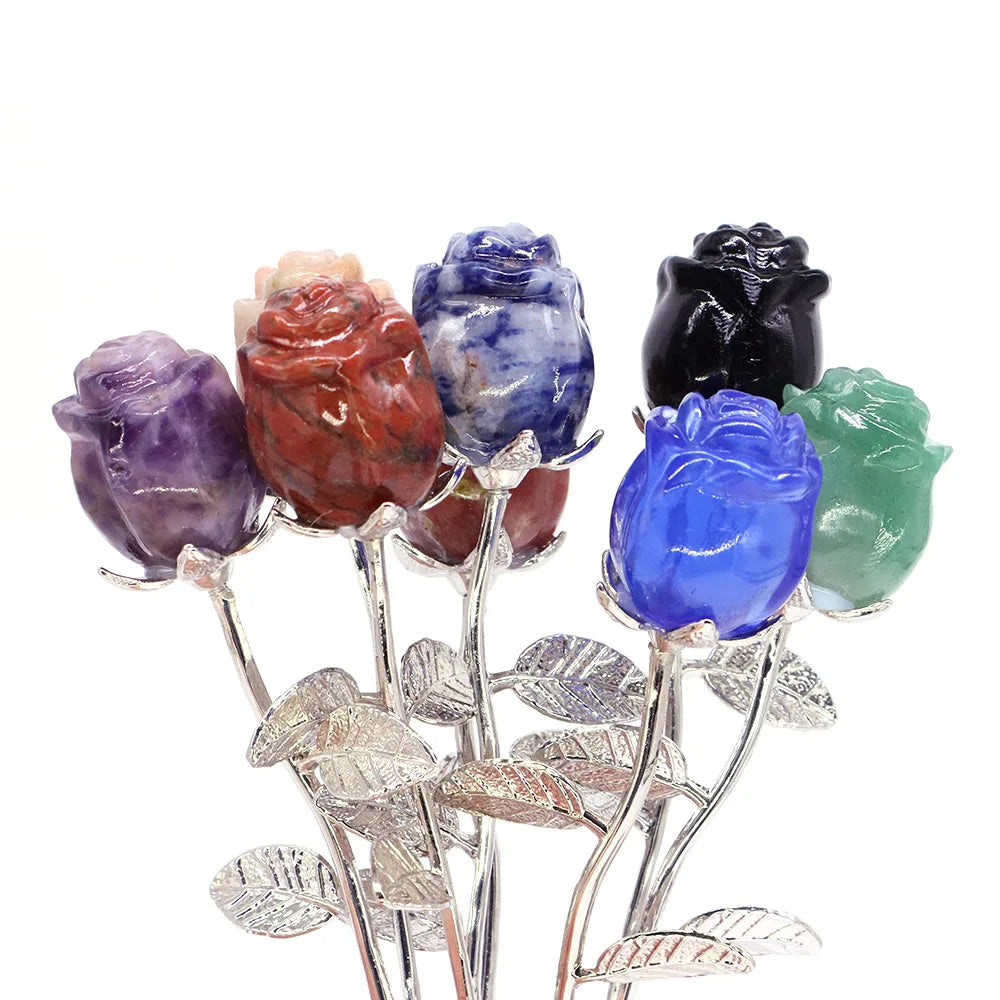 Crystal Rose Flower - Valentine's Day Love Gifts