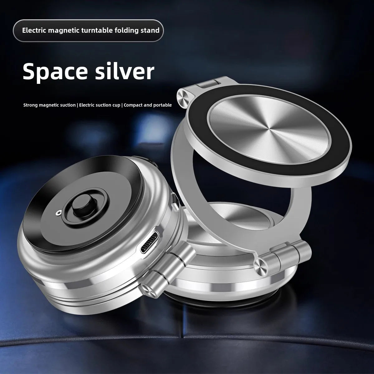 15W Wireless Charger  Double Sides Phone Holder