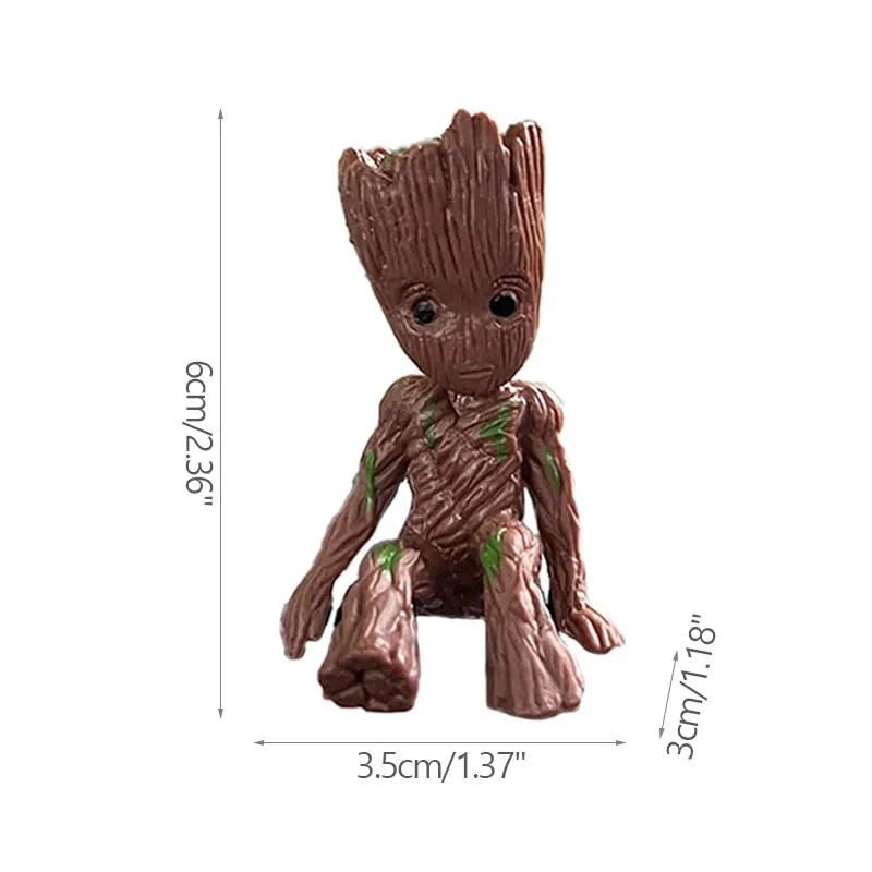Home Decoration Crafts Desktop Display Tree Man Ornament 5CM