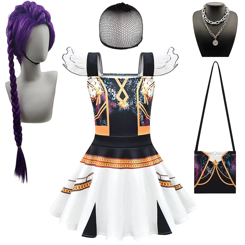 Halloween Cosplay Popular Movies Demon Hunter Dress