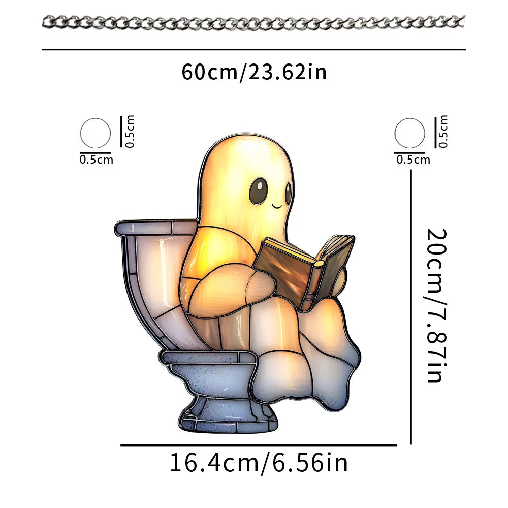 Halloween Ghost 2D Ghost Hanging Decorations