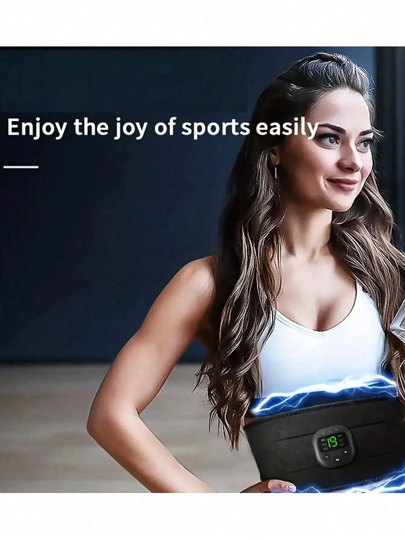 Electric Waist Portable Body Massager Belt