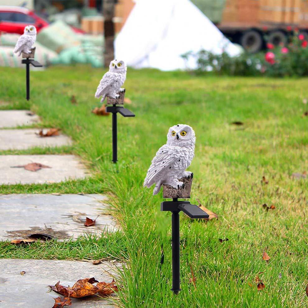 Owl Animal Solar Led Decoration Lamp