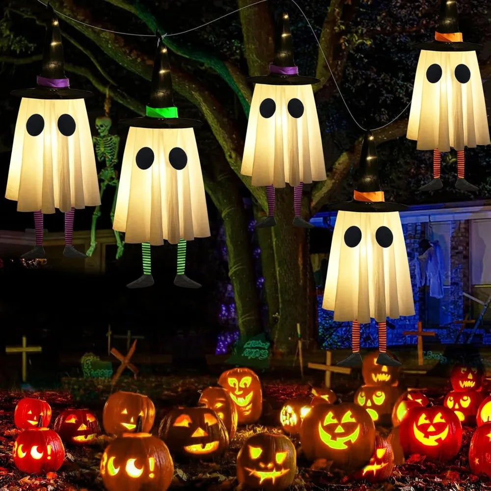 Luminous Halloween Hanging Ghost Floating LED