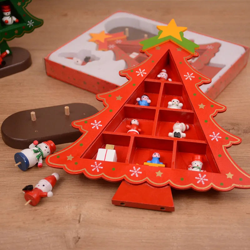 Christmas Decorations Wooden Tree