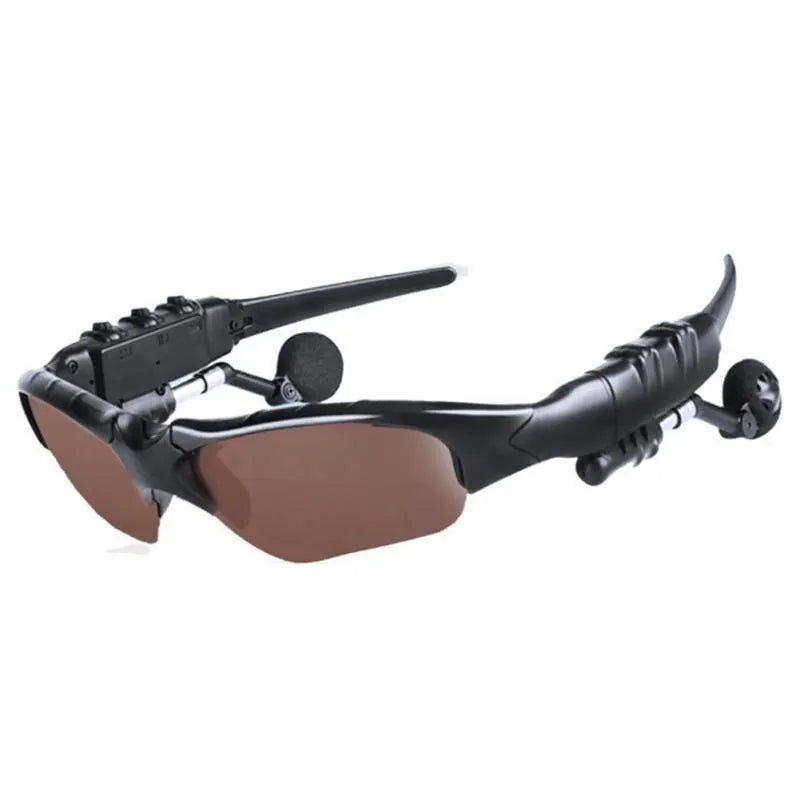 Stereo Earphones Wireless Headset with Mic Sunglasses