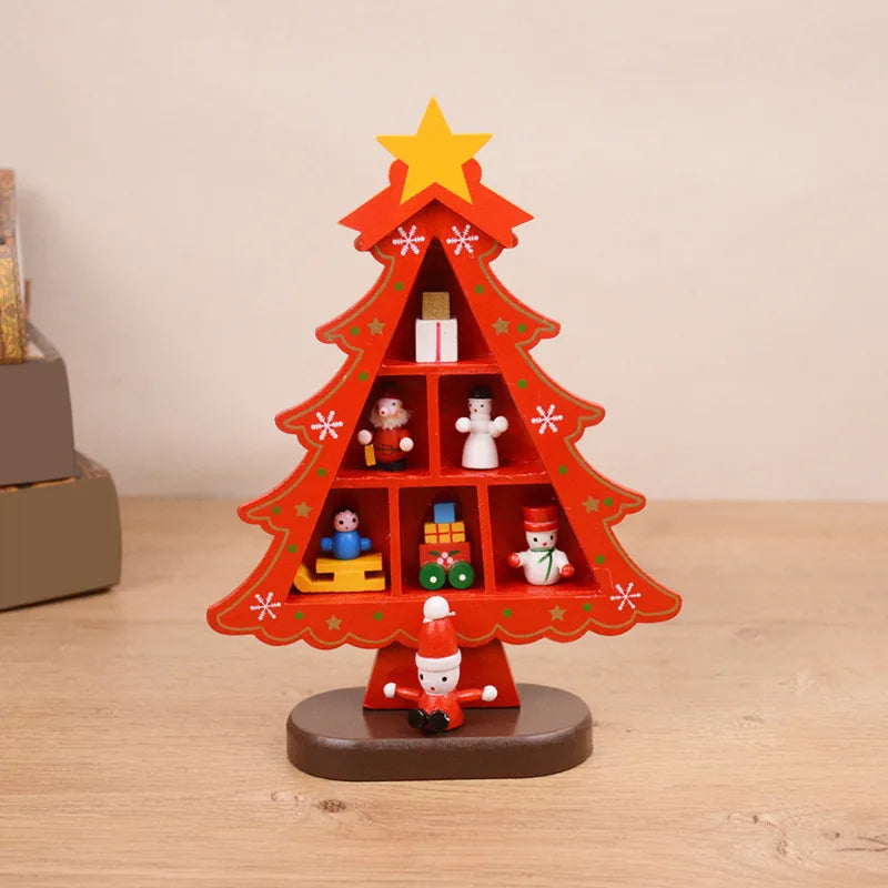 Christmas Decorations Wooden Tree