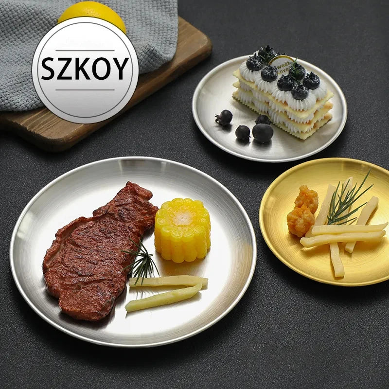 Stainless Steel Dining Dishes