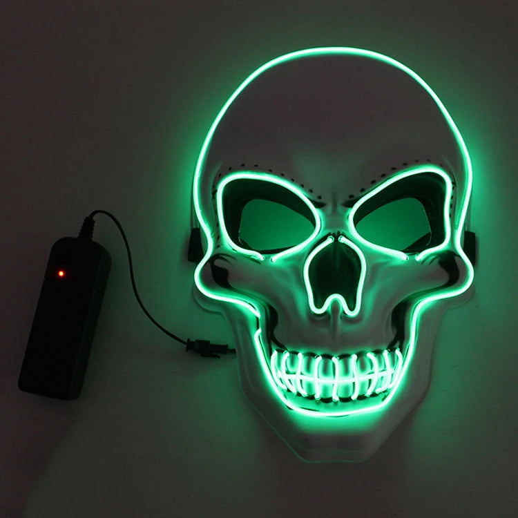 Halloween Horror Skull LED Halloween Mask