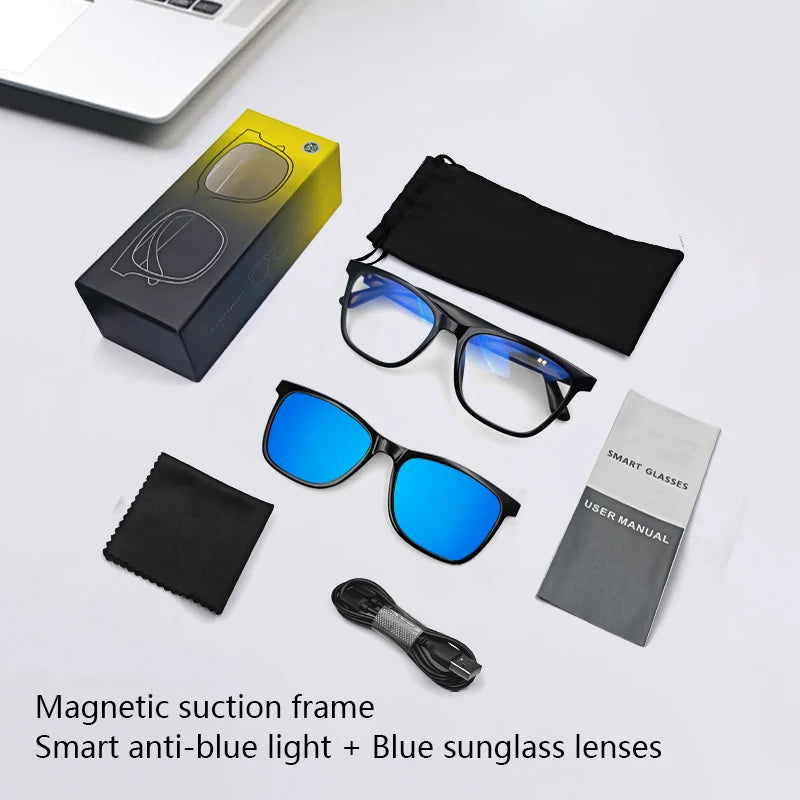 Hot GS05 Smart Glasses 2 in 1 UV Protection Polarized  Music Sunglasses