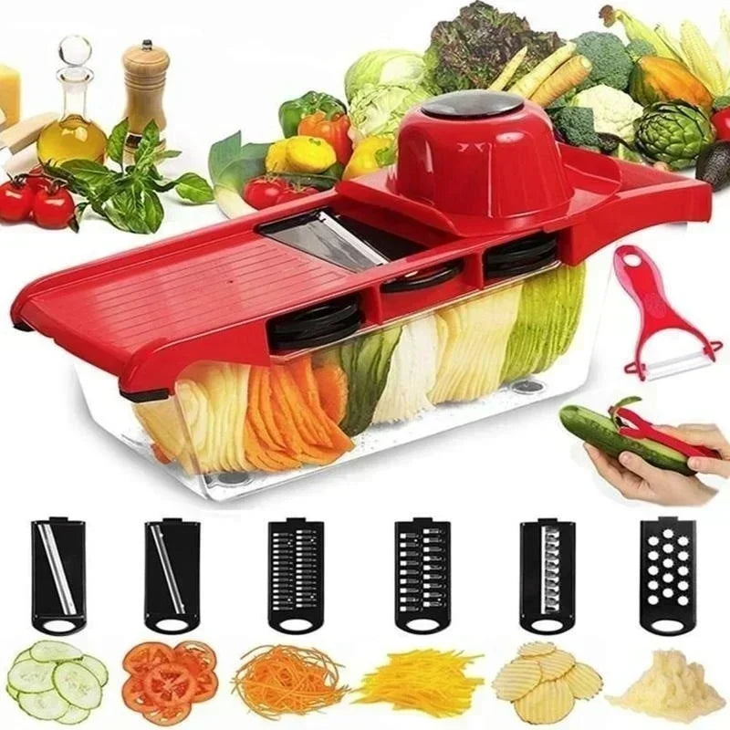 6in1 Vegetable Slicer and Cutter