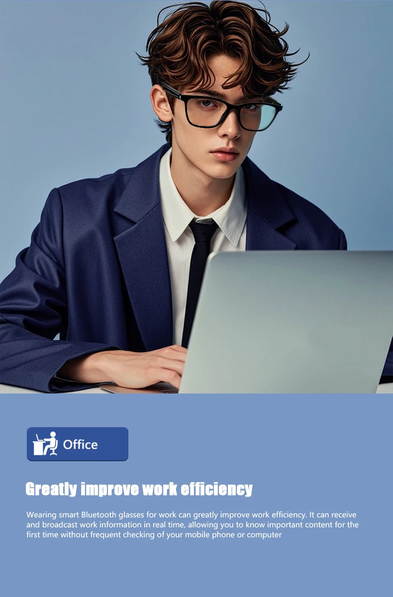 Hot GS05 Smart Glasses 2 in 1 UV Protection Polarized  Music Sunglasses