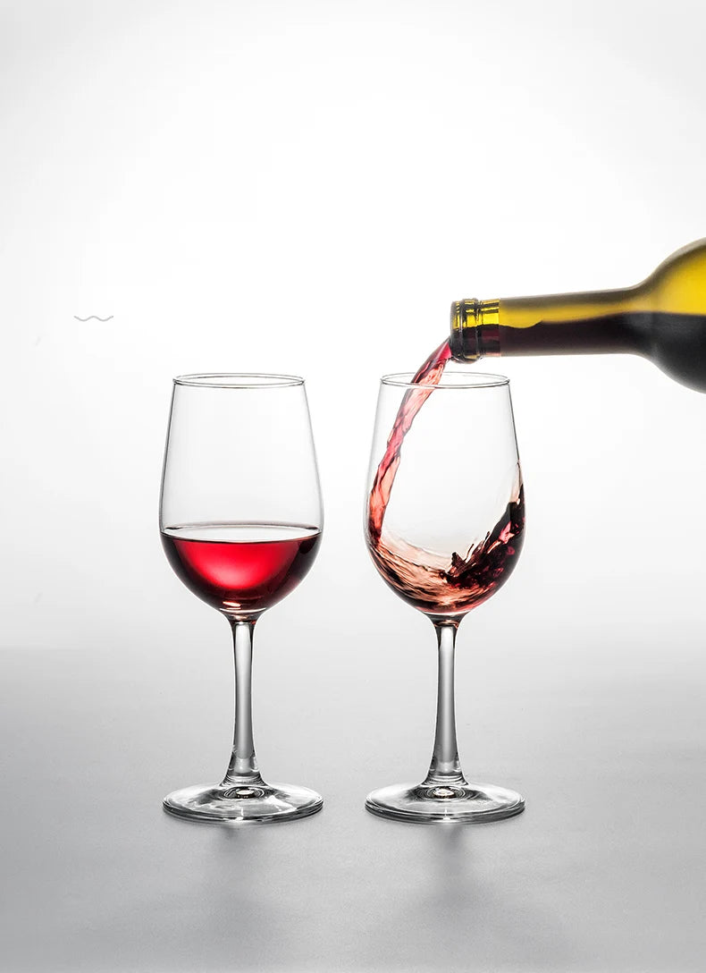 Red Wine Glasses Set with Wine Decanter