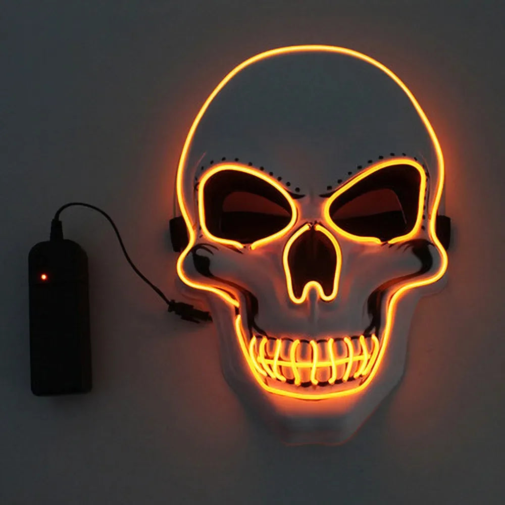 Halloween Horror Skull LED Halloween Mask
