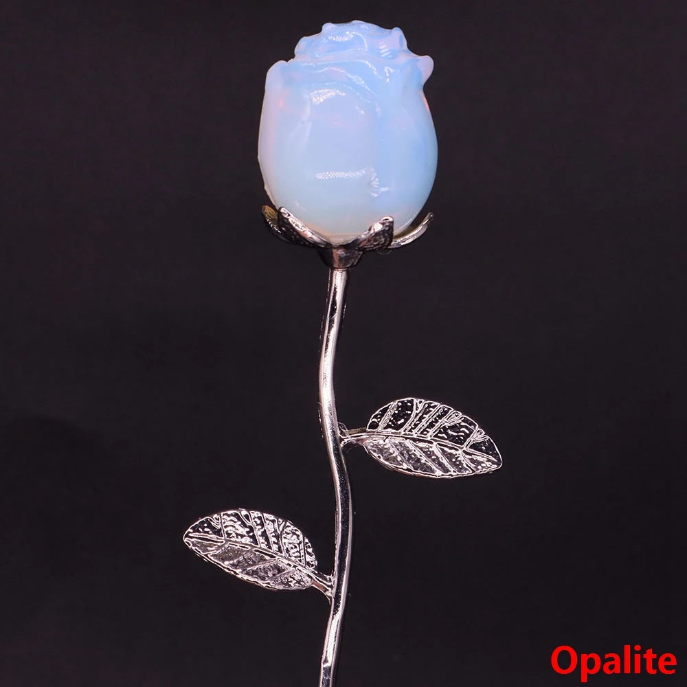 Crystal Rose Flower - Valentine's Day Love Gifts