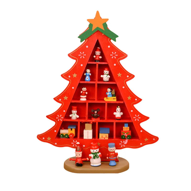 Christmas Decorations Wooden Tree