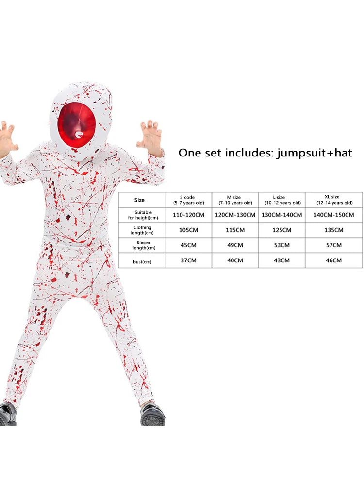 Halloween Death Kostuum Kinderen Vampier Cosplay