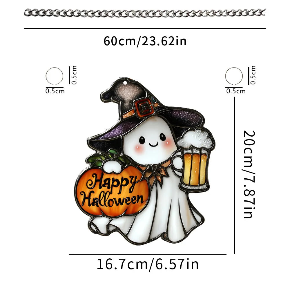 Halloween Ghost 2D Ghost Hanging Decorations