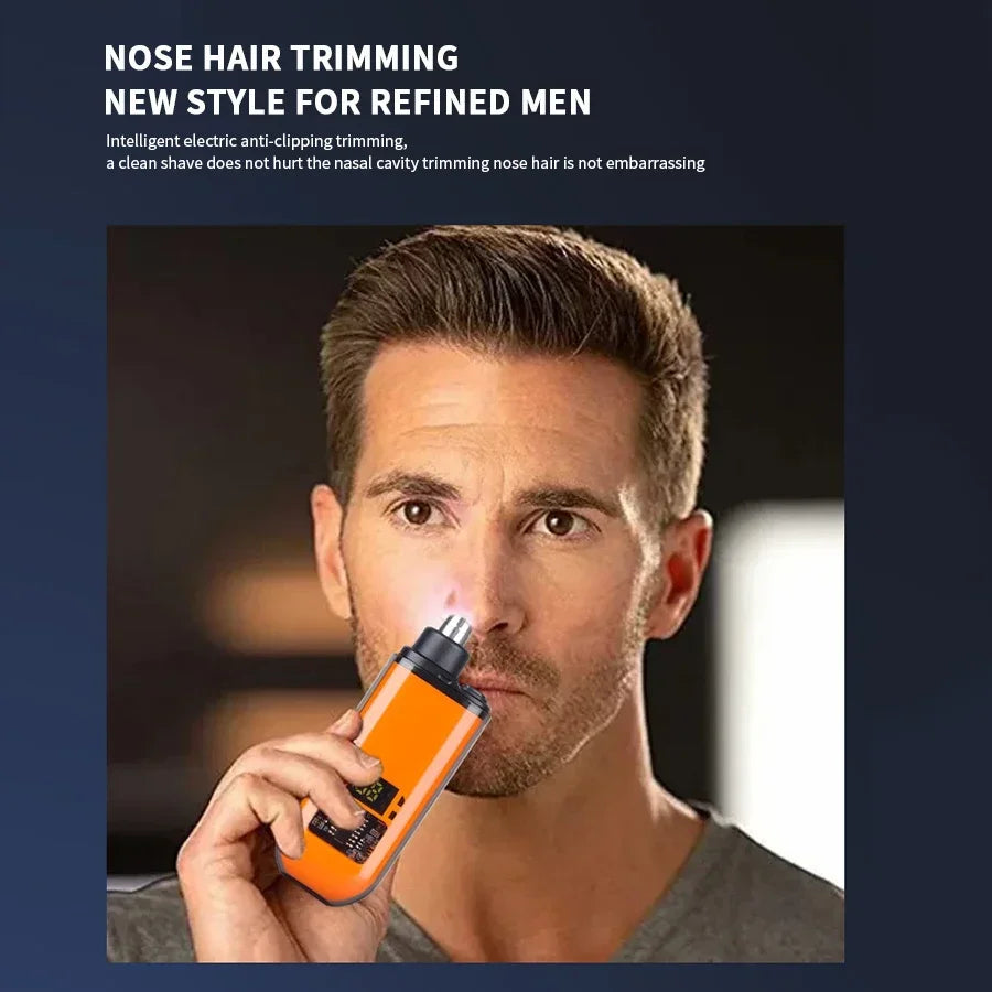 2 In 1 Electric Portable Ear And Nose Hair Trimmer