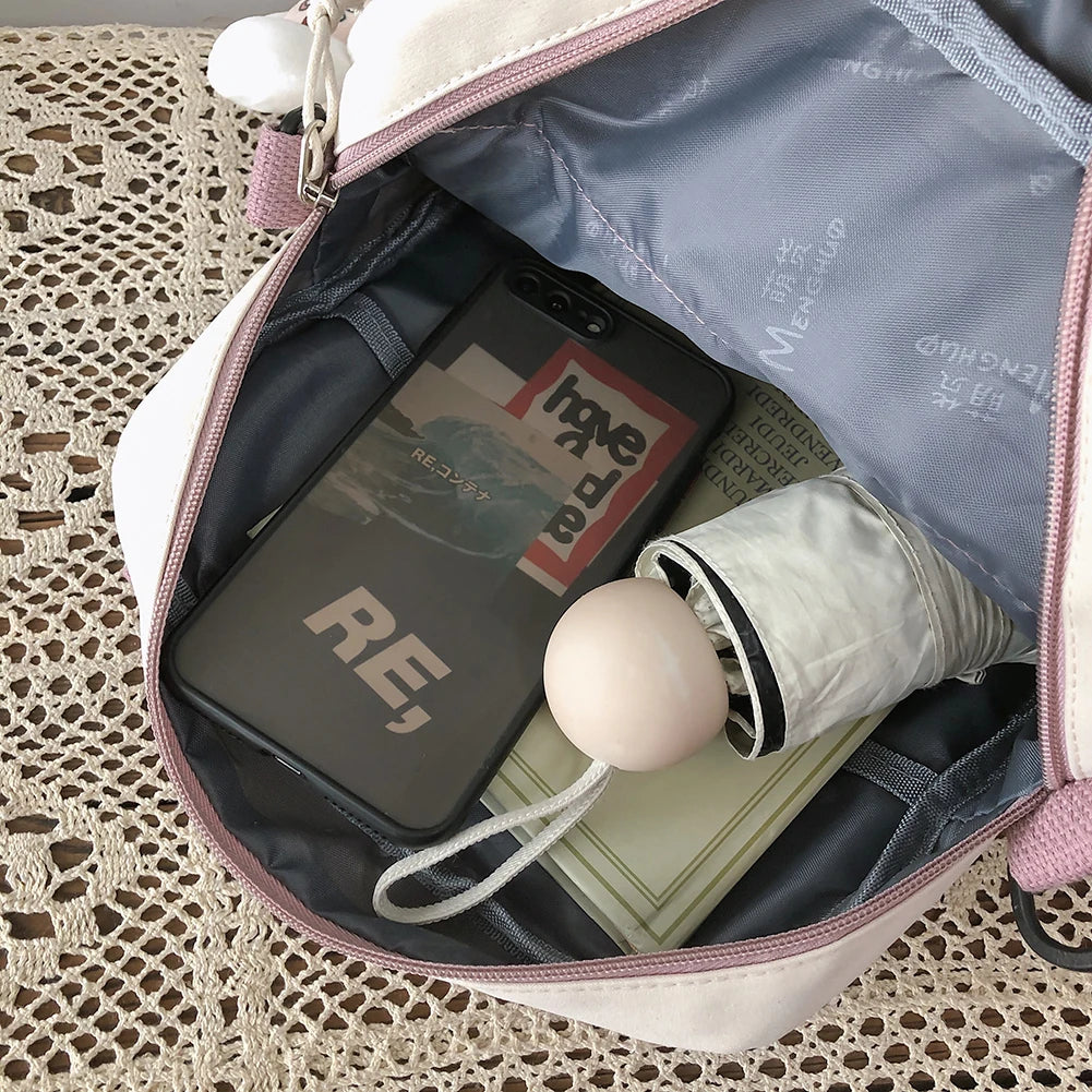 Korean Style Women Cute Waterproof Travel Rucksack