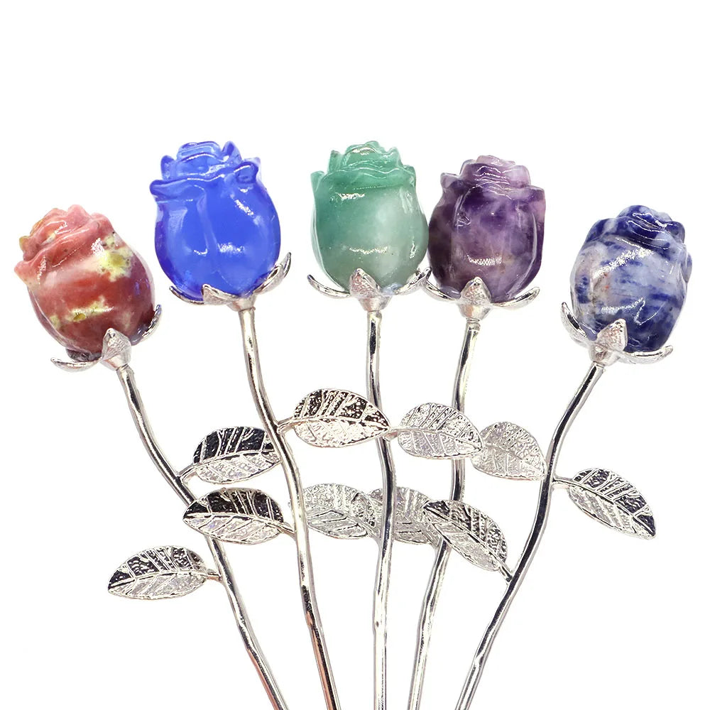 Crystal Rose Flower - Valentine's Day Love Gifts