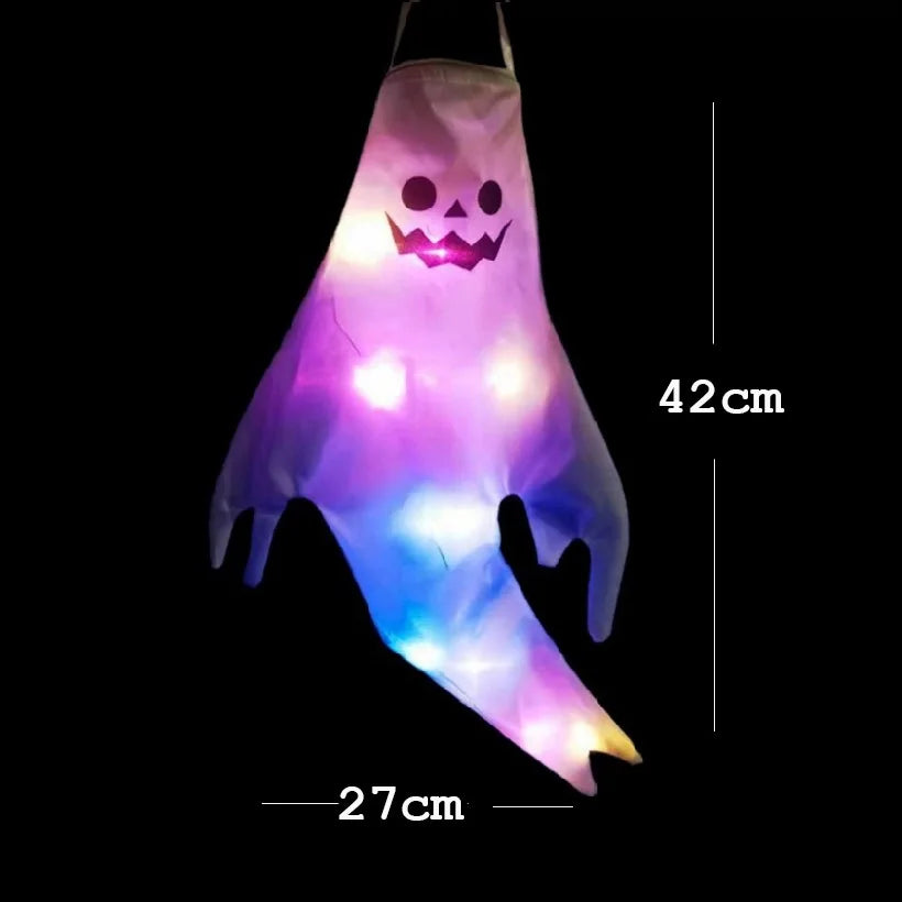 Halloween Ghost Hanging with LED Light