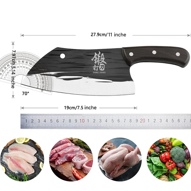 Stainless steel forged kitchen knife