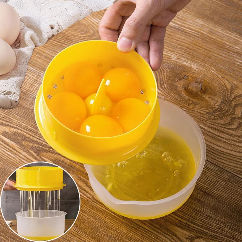 Egg Yolk Separator And Clear Kitchen Gadgets