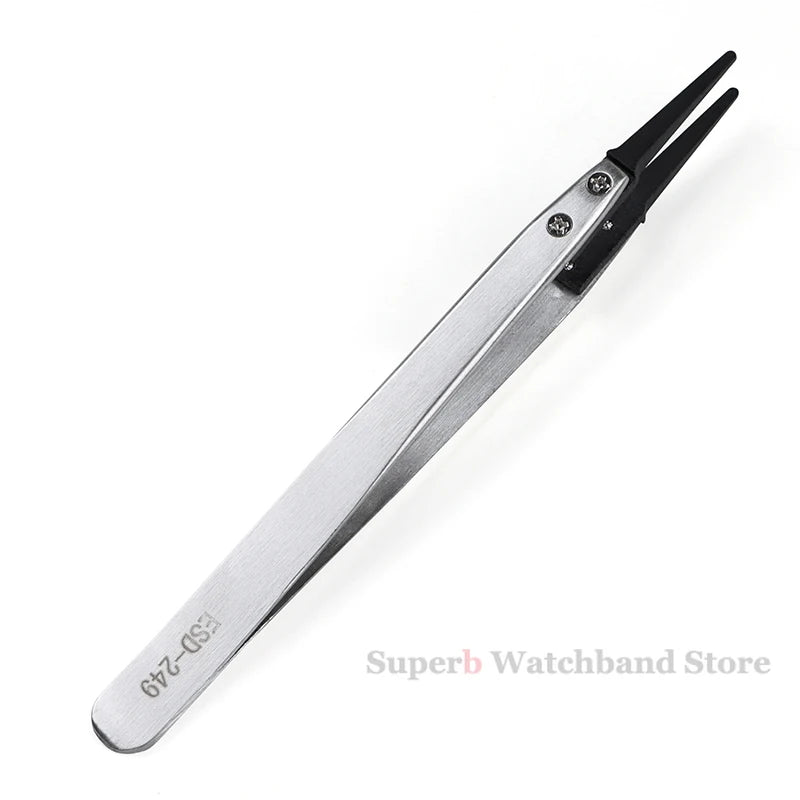 Stainless Antistatic Plastic Tweezers